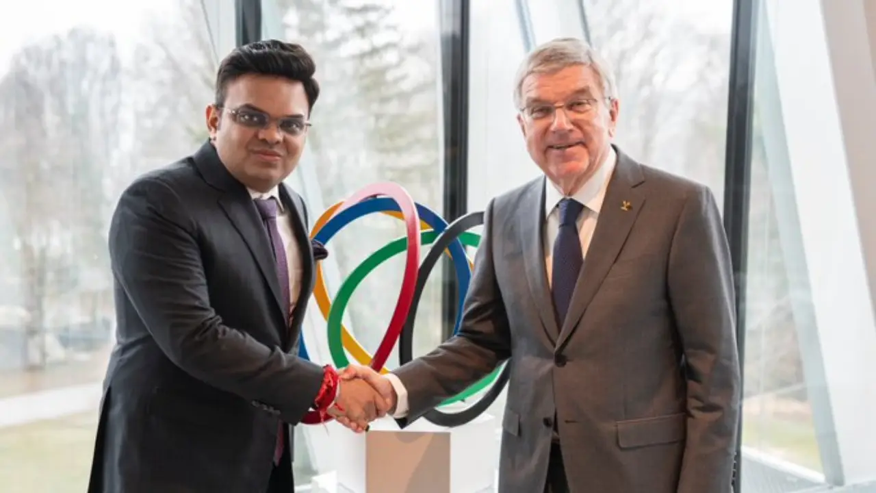 As cricket eyes Olympic return, ICC Chairman Jay Shah meets IOC President Thomas Bach in Lausanne As cricket eyes Olympic return, ICC Chairman Jay Shah meets IOC President Thomas Bach in Lausanne