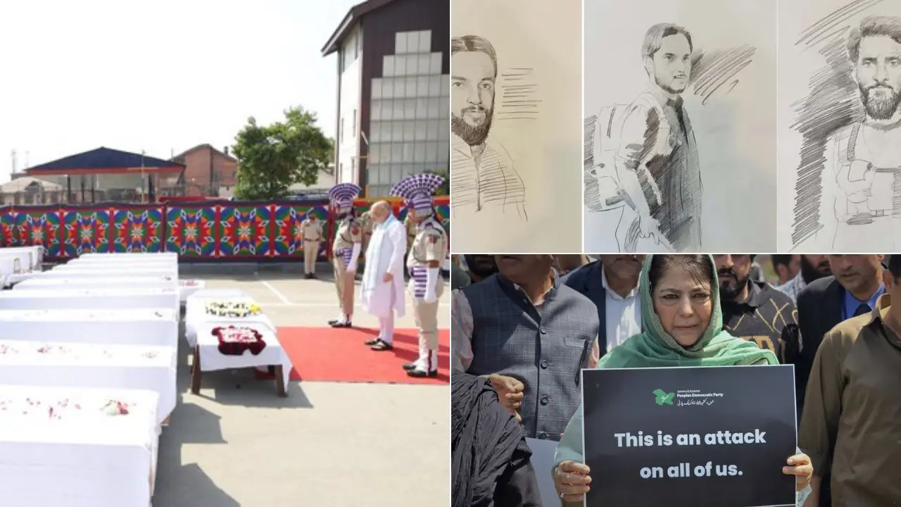 Mayhem in Pahalgam: Blow by blow account of how J & K terror attack unfolded - victims, suspects, weapons, response | All you need to know Mayhem in Pahalgam: Blow by blow account of how J & K terror attack unfolded - victims, suspects, weapons, response | All you need to know