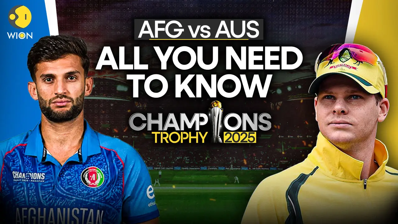Afg vs Aus Champions Trophy 2025: All you need to know, check live streaming, head-to-head, stats, pitch report, squad Afg vs Aus Champions Trophy 2025: All you need to know, check live streaming, head-to-head, stats, pitch report, squad