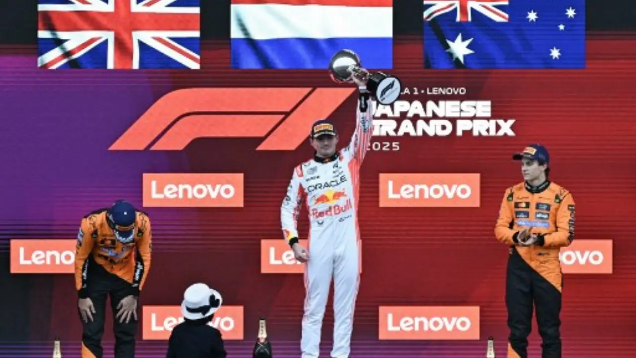 Red Bull's Max Verstappen wins Japanese GP from Lando Norris Red Bull's Max Verstappen wins Japanese GP from Lando Norris