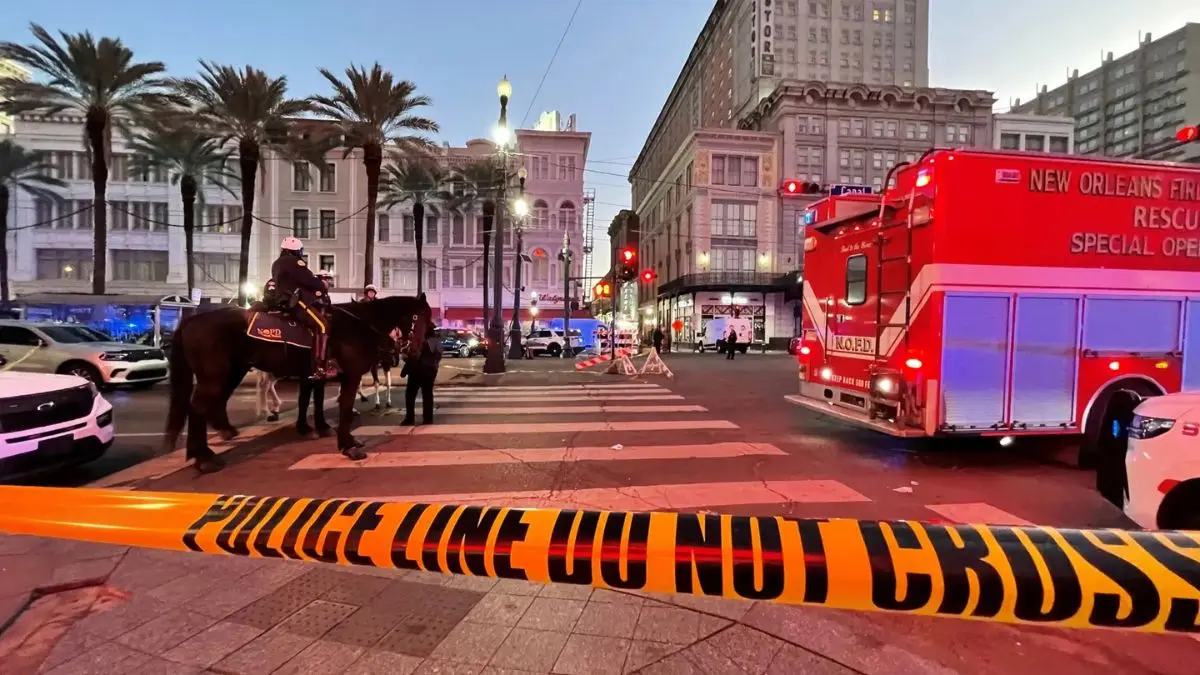 New Orleans attack live updates:  US citizen Shamsud Din Jabbar identified as suspect who rammed truck on crowd