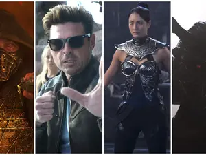Mortal Kombat 2: New stills give us our first look at Johnny Cage, Kitana, Scorpion and Shao Khan
