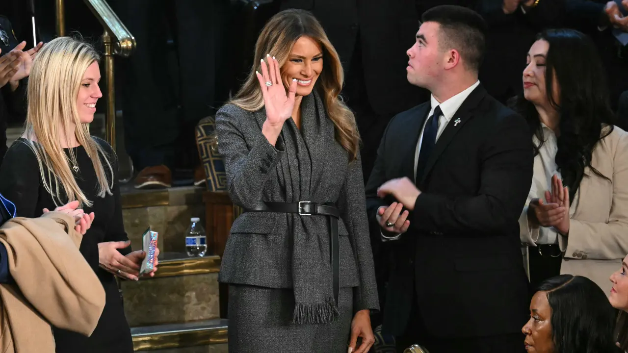 Melania Trump's style turns heads as she wears Dior blazer at joint speech to Congress. Know its worth Melania Trump's style turns heads as she wears Dior blazer at joint speech to Congress. Know its worth
