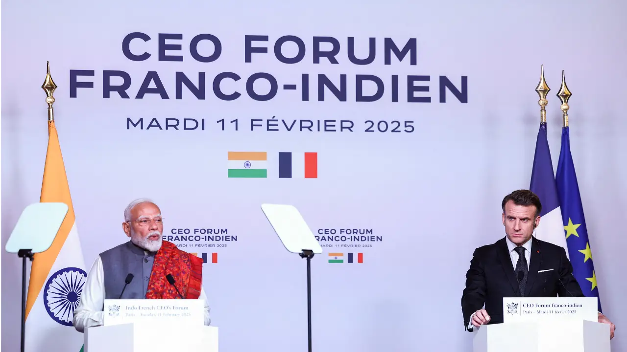 'Confluence of best business minds of India, France': PM Modi at CEOs Forum in Paris 'Confluence of best business minds of India, France': PM Modi at CEOs Forum in Paris