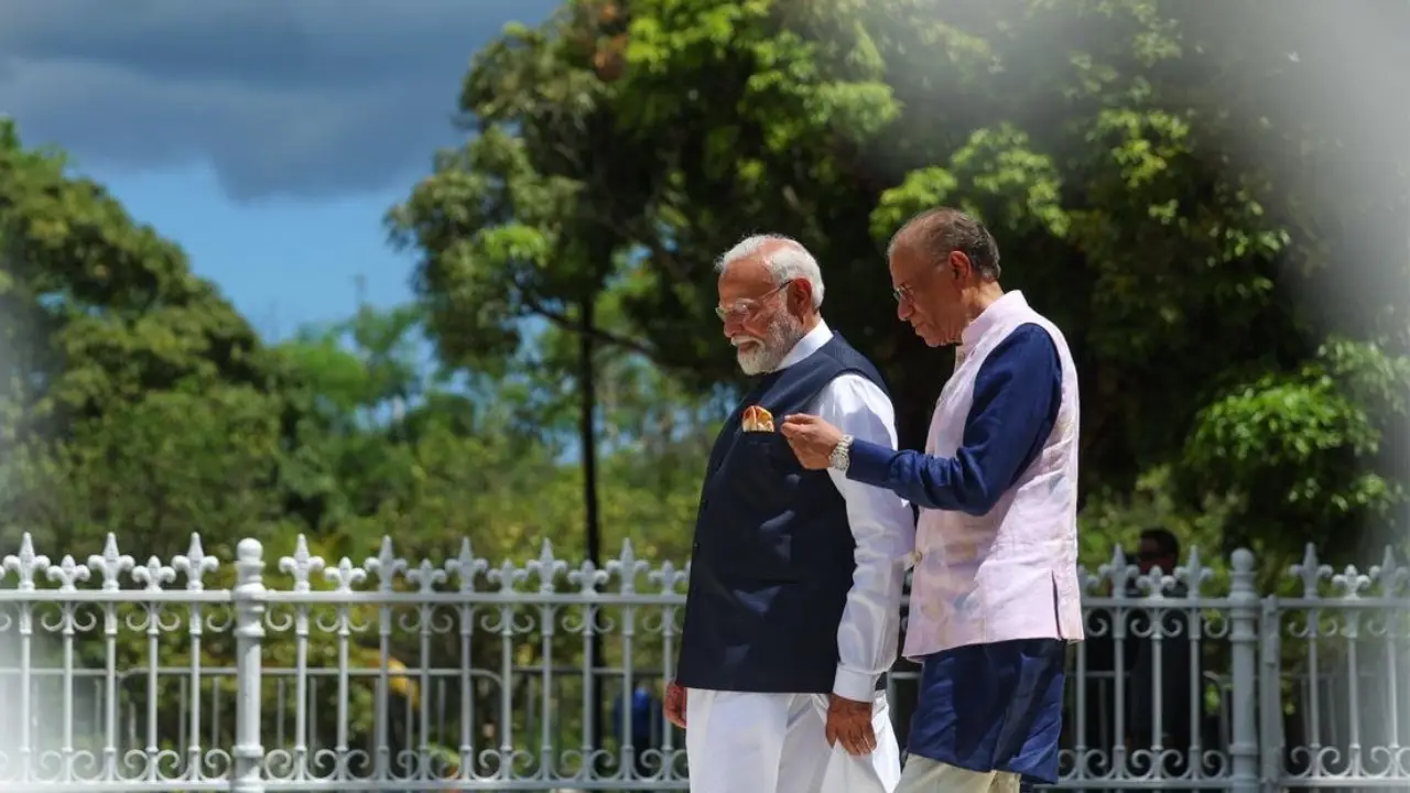 PM Modi in Mauritius: A special relationship blooms PM Modi in Mauritius: A special relationship blooms