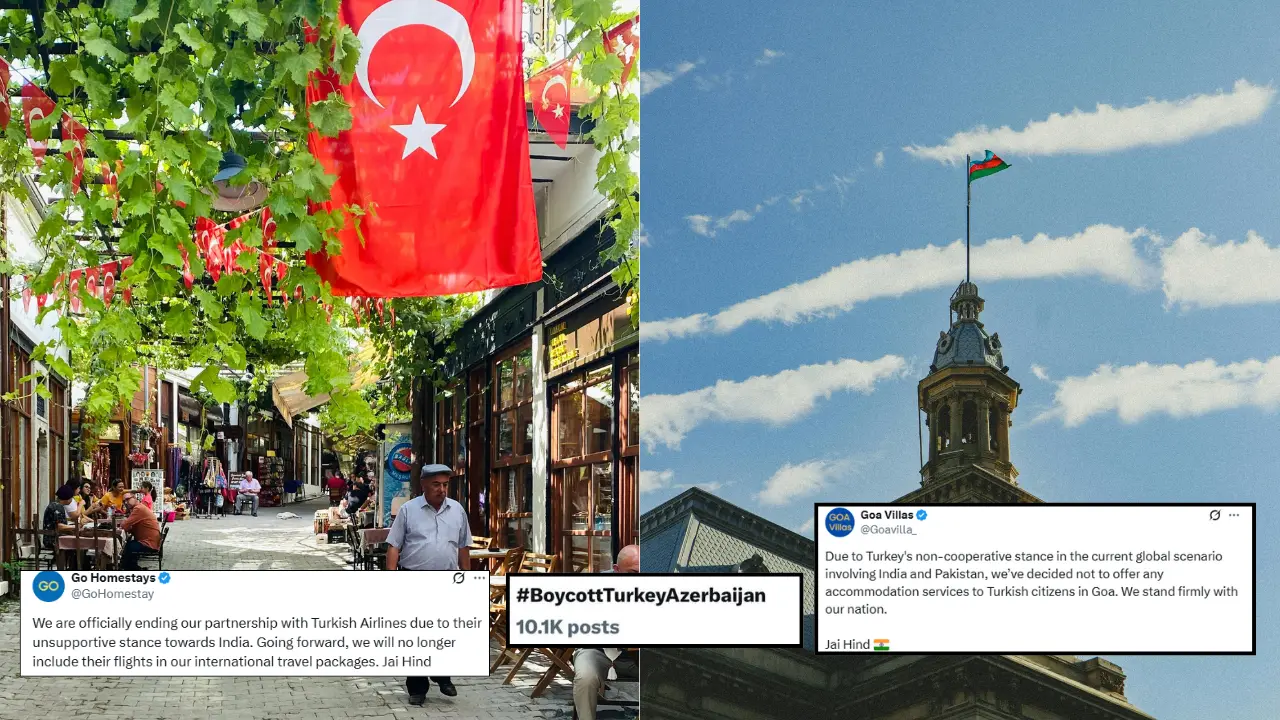 #BoycottTurkeyAzerbaijan trends: Indian travel agencies say no to Turks, end tie up with Turkish airlines | Here's why #BoycottTurkeyAzerbaijan trends: Indian travel agencies say no to Turks, end tie up with Turkish airlines | Here's why