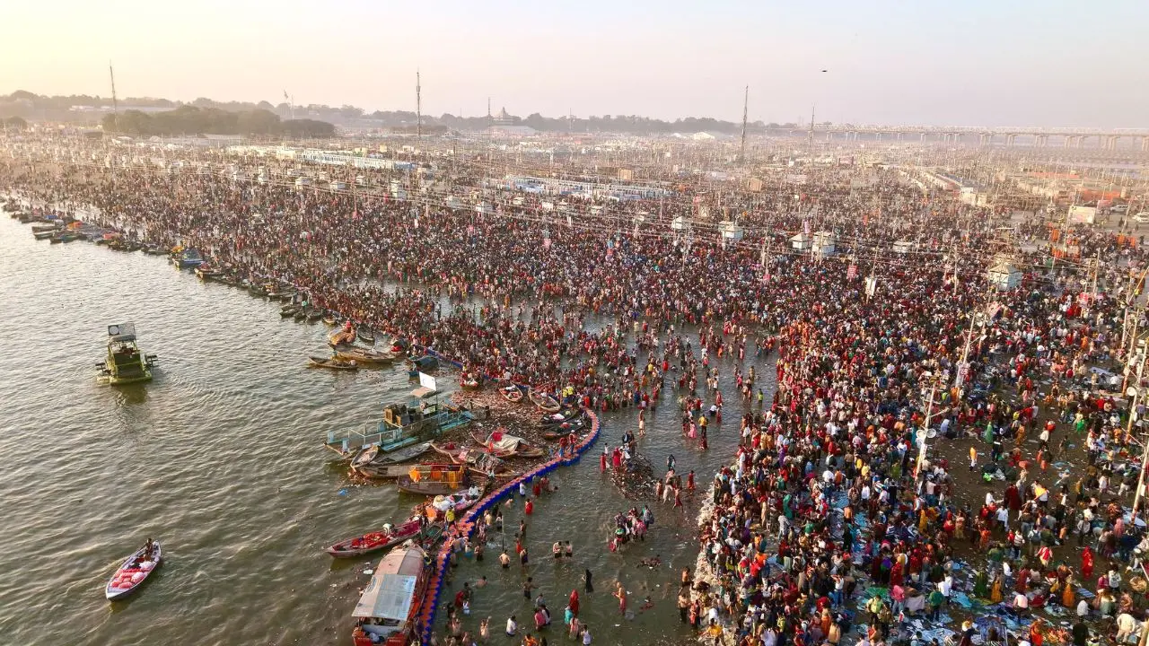 High levels of faecal bacteria found in Sangam waters? UP CM Yogi rejects reports