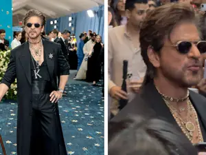 Shah Rukh Khan debuts at Met Gala in all-black