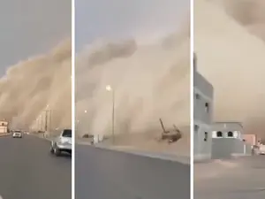 WATCH | Massive sandstorm hits IsraeI amid raging Jerusalem wildfires