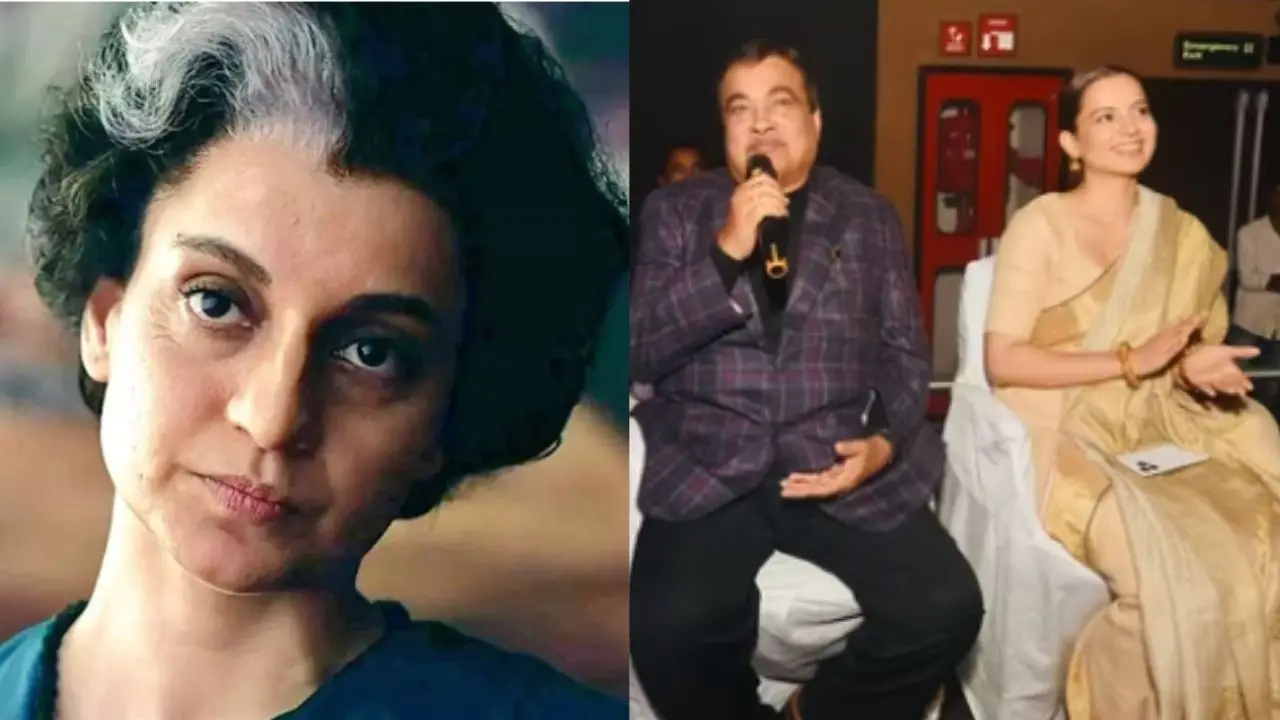 Kangana Ranaut calls Nitin Gadkari for first screening of her film Emergency Kangana Ranaut calls Nitin Gadkari for first screening of her film Emergency
