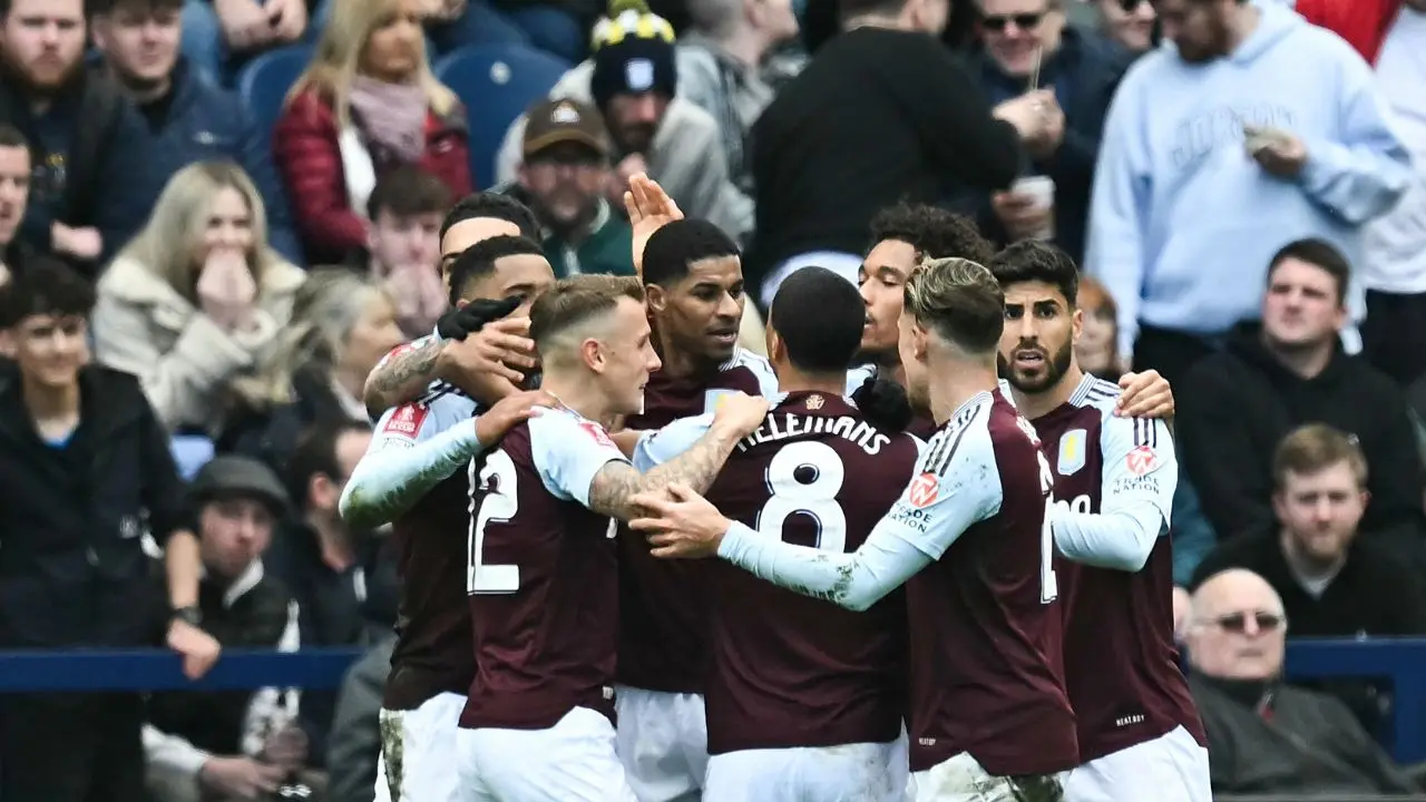 Marcus Rashford's brace powers Aston Villa into FA Cup semis Marcus Rashford's brace powers Aston Villa into FA Cup semis