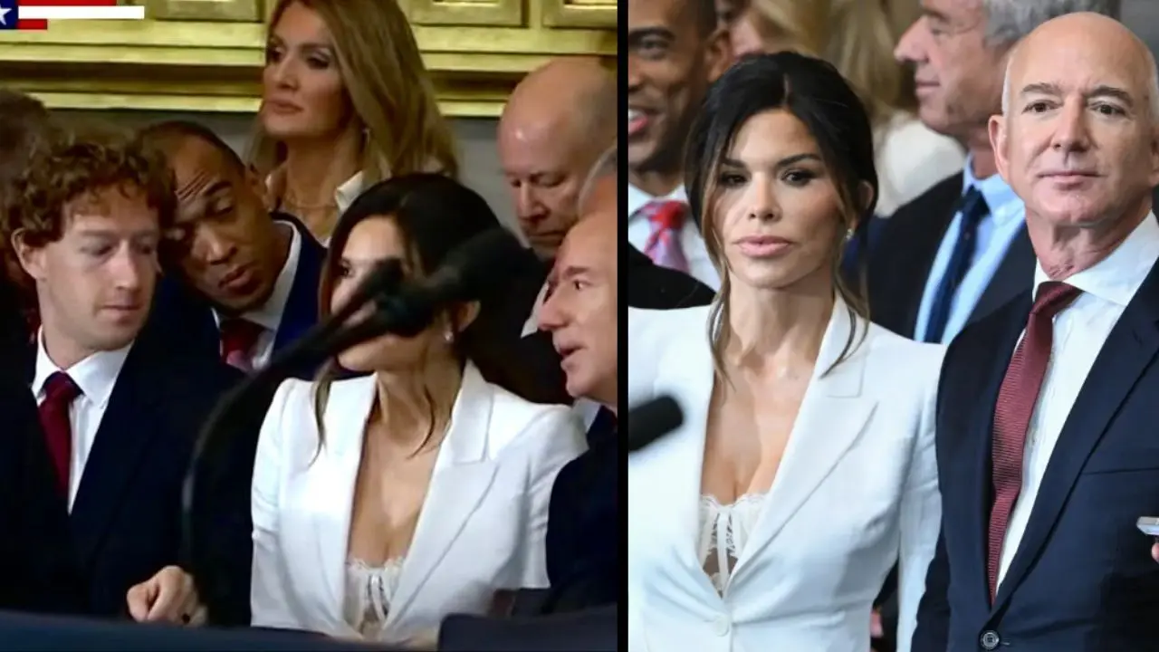 Internet is divided on Mark Zuckerberg's viral video looking at Jeff Bezos' fiancee Lauren Sánchez Internet is divided on Mark Zuckerberg's viral video looking at Jeff Bezos' fiancee Lauren Sánchez