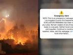 LA wildfires: ‘Gather loved ones…’: Officials mistakenly send evacuation order to entire county