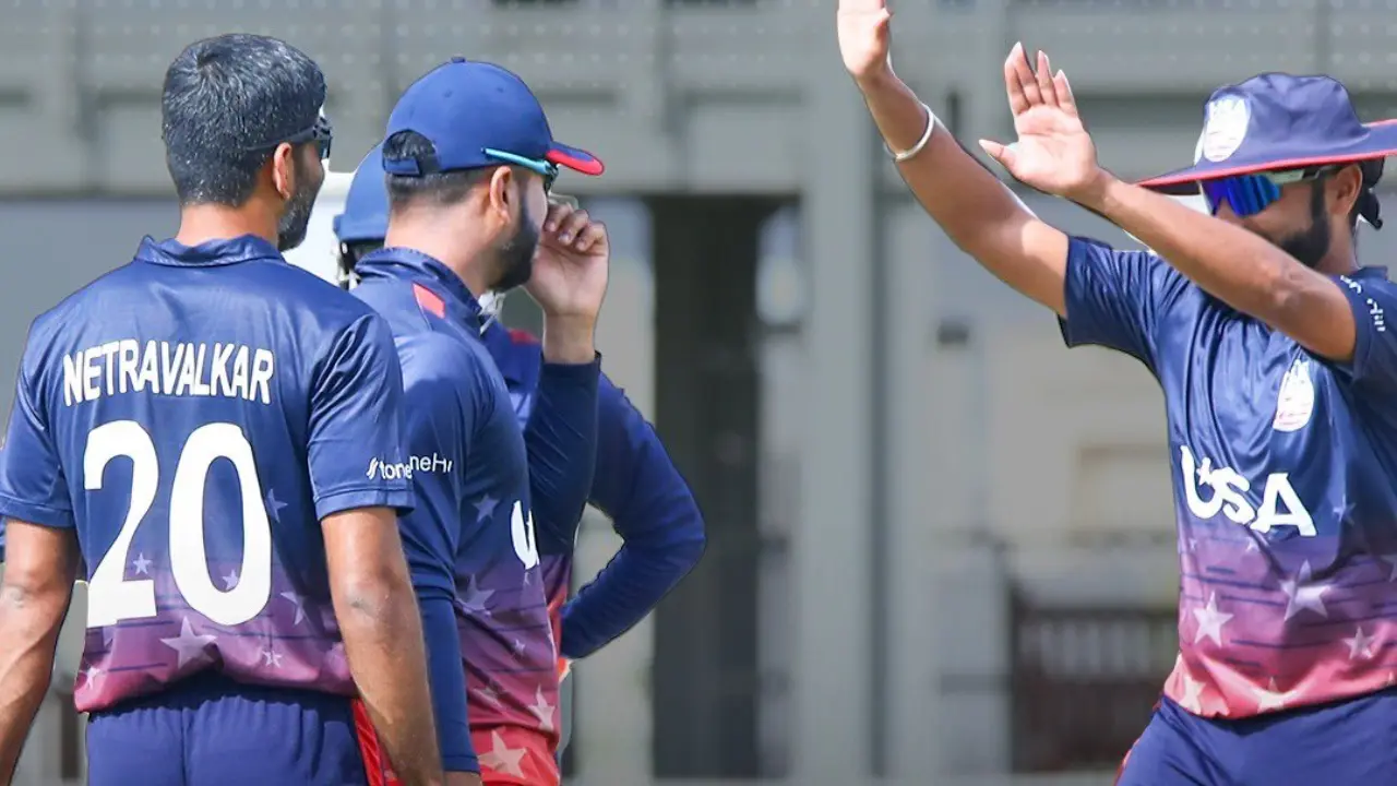 USA men's cricket team breaks record for lowest total defended in ODIs, in Oman match USA men's cricket team breaks record for lowest total defended in ODIs, in Oman match