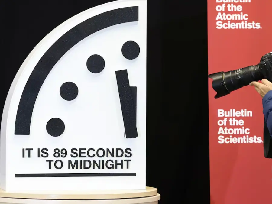 Doomsday Clock moves closest to midnight in its 78-year history, scientists issue warnings