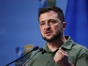 Zelensky says Trump’s presence at peace talks would prompt Putin to attend