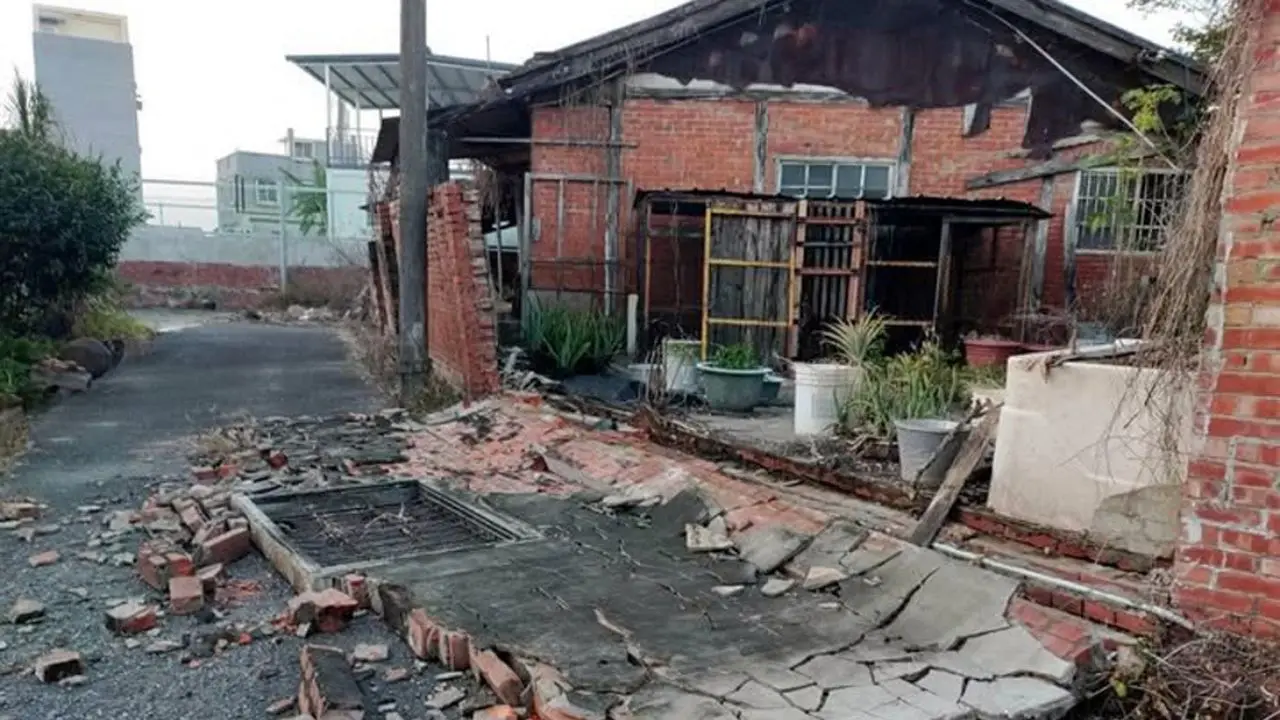 6.0-magnitude earthquake shakes Taiwan