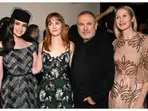 We love a Gossip Girl reunion! Leighton Meester and Kelly Rutherford meet at Paris Fashion Week