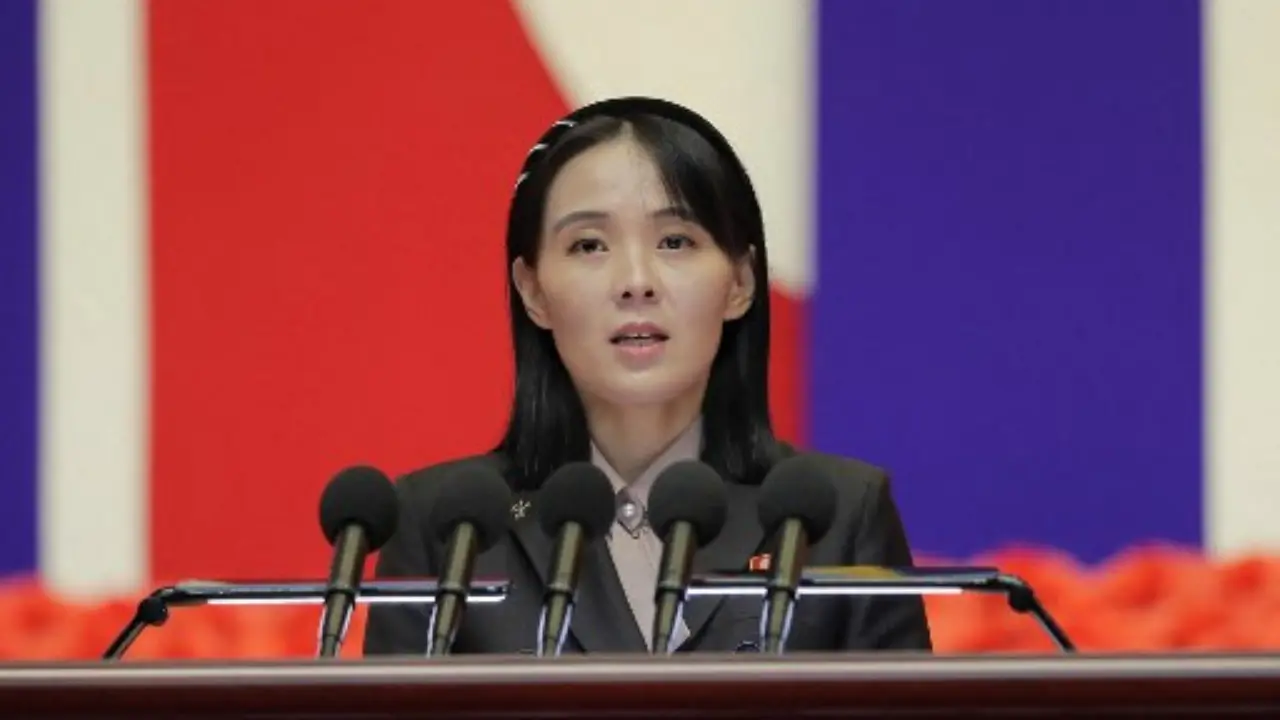 North Korea's Kim Yo Jong slams show of force after US aircraft carrier visits South Korea North Korea's Kim Yo Jong slams show of force after US aircraft carrier visits South Korea