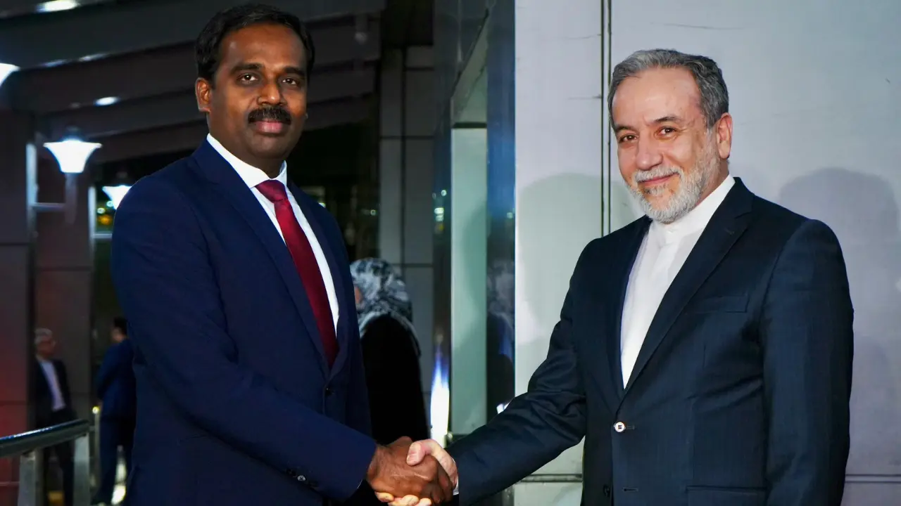 Iran's foreign minister arrives in India to meet Jaishankar amid Indo-Pak rising tension Iran's foreign minister arrives in India to meet Jaishankar amid Indo-Pak rising tension