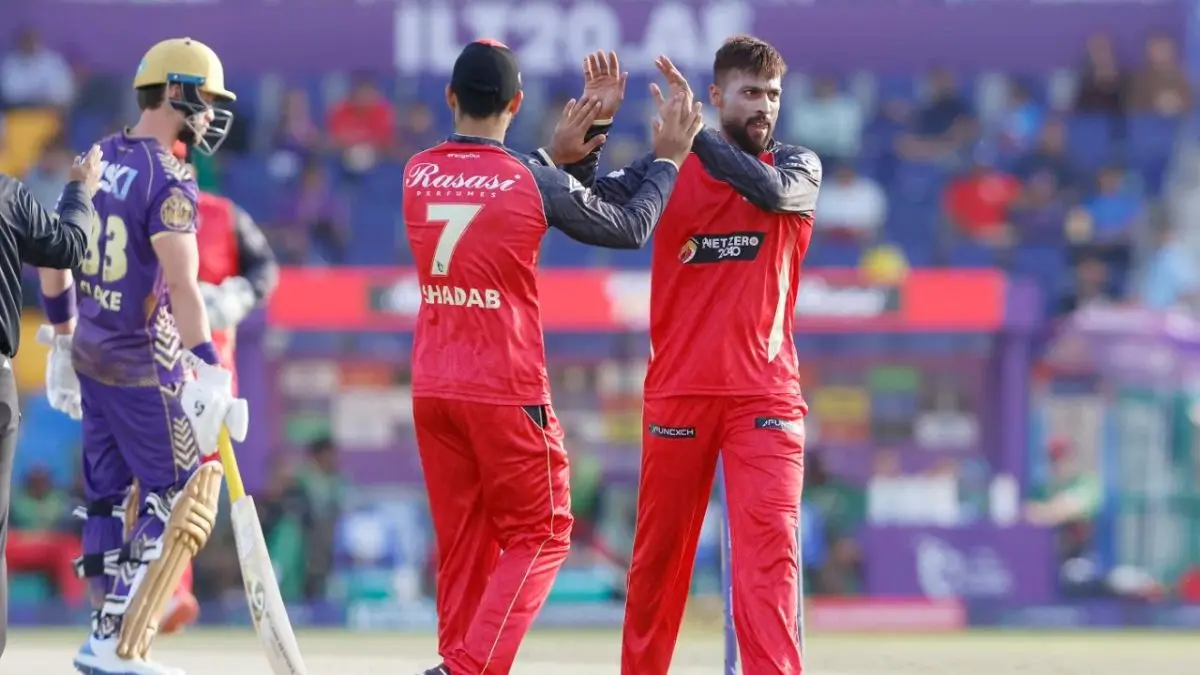 ILT20: ‘Mature’ Amir keeps team ahead - ‘There’s nothing individual’ ILT20: ‘Mature’ Amir keeps team ahead - ‘There’s nothing individual’
