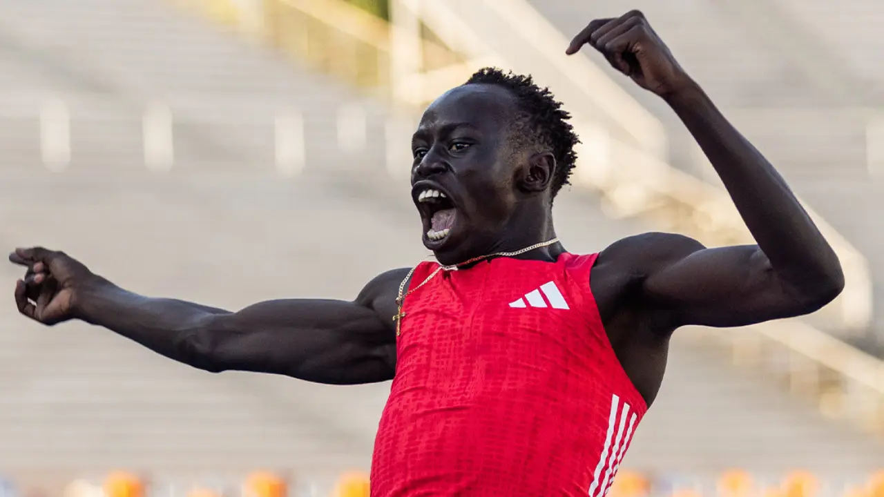 Lightning strikes in Australia: Gout Gout runs 200m in 19.98s with wind-assistance Lightning strikes in Australia: Gout Gout runs 200m in 19.98s with wind-assistance