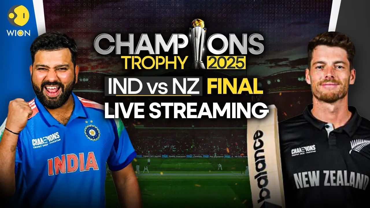IND vs NZ Free Live Streaming || When and where to watch Champions Trophy 2025 final India vs New Zealand live online