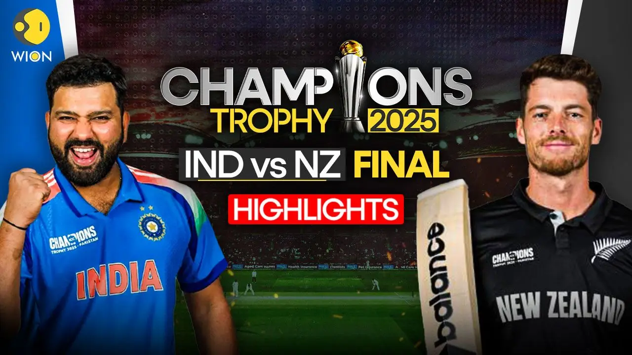 IND vs NZ Final | HIGHLIGHTS: India beat New Zealand by 4 four wickets to win Champions Trophy 2025 IND vs NZ Final | HIGHLIGHTS: India beat New Zealand by 4 four wickets to win Champions Trophy 2025