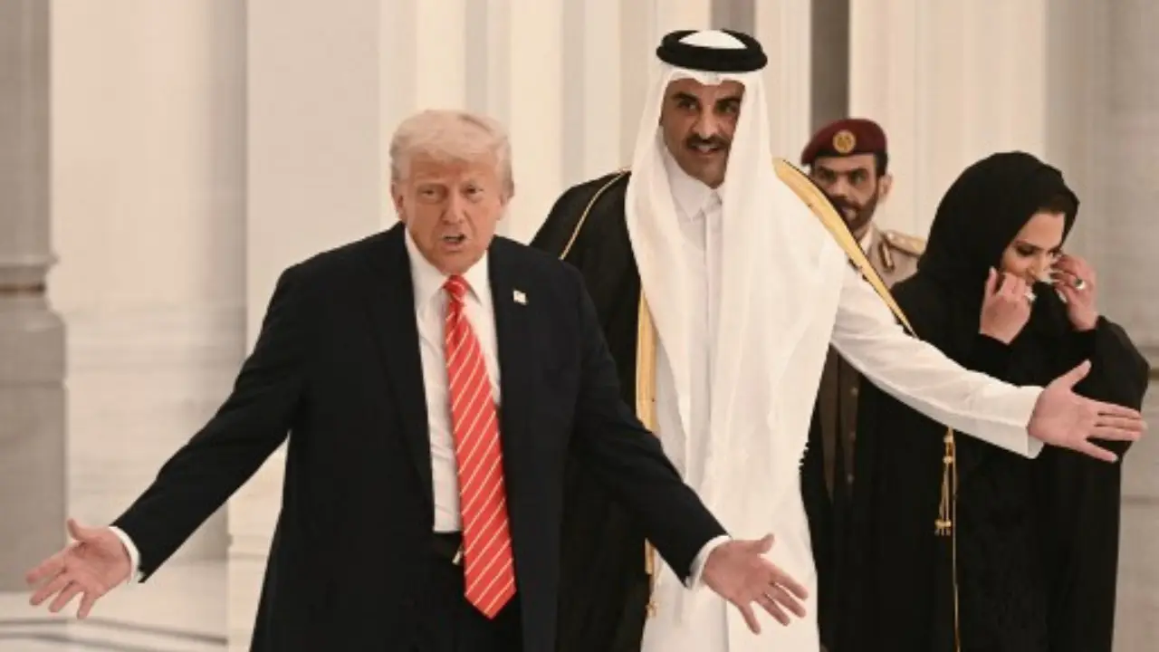 Trump in Qatar