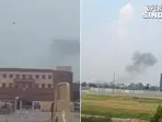 Blasts heard in several Pakistani cities including military garrison town Rawalpindi, Karachi, Lahore