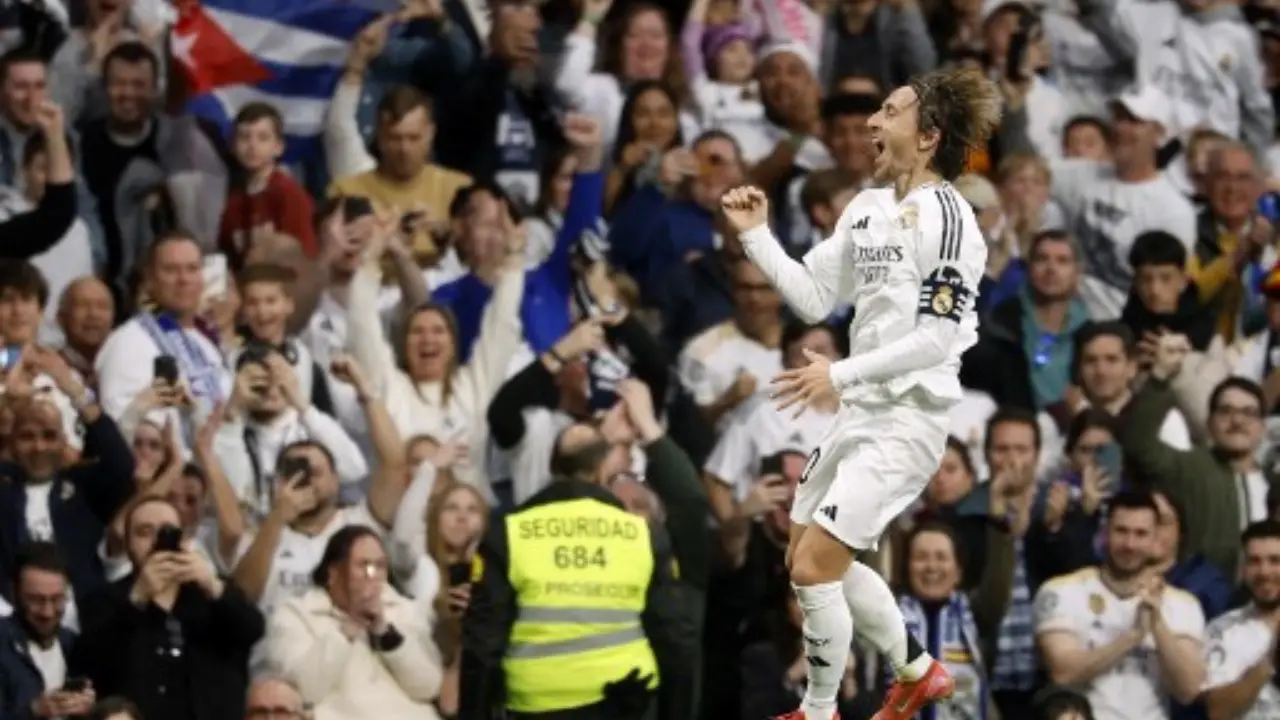 La Liga: Modric seals Real Madrid's 2-0 win over Girona with a screamer! La Liga: Modric seals Real Madrid's 2-0 win over Girona with a screamer!
