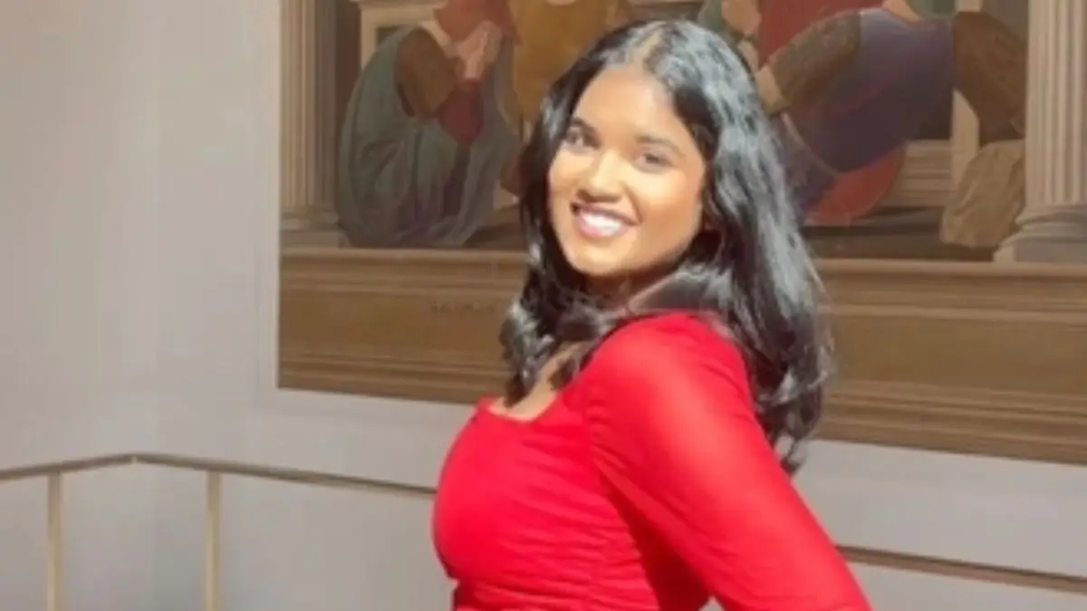 Indian student mysteriously disappears at Dominican beach, last footage shows her walking with unidentified man - VIDEO Indian student mysteriously disappears at Dominican beach, last footage shows her walking with unidentified man - VIDEO