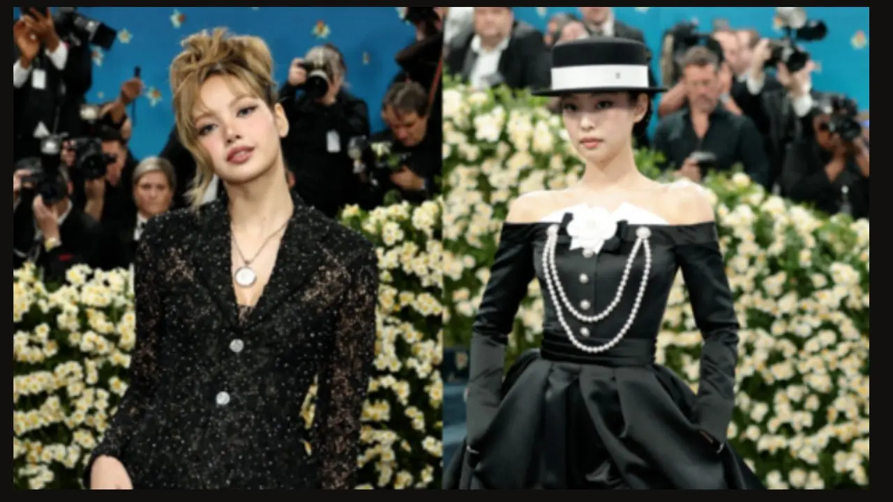 BLACKPINK stars Jennie, Rosé and Lisa spotted at Met Gala BLACKPINK stars Jennie, Rosé and Lisa spotted at Met Gala