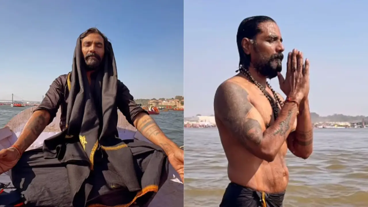 Choreographer Remo D'Souza visits Maha Kumbh, roams freely by hiding his face | Watch Choreographer Remo D'Souza visits Maha Kumbh, roams freely by hiding his face | Watch