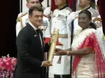 Ajith Kumar, Shekhar Kapur, Nandamuri Balakrishna receive Padma Awards from President Murmu