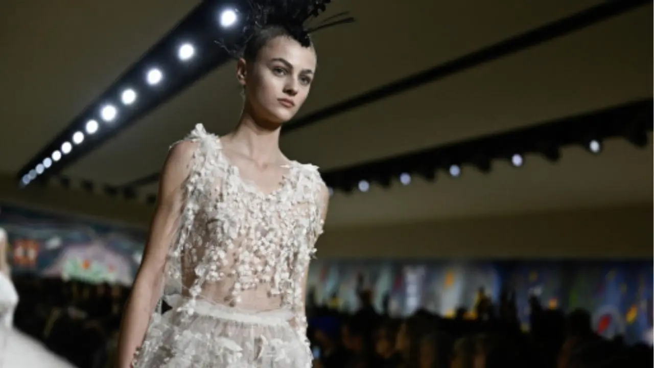 Italian designer Maria Grazia Chiuri delves into past for Dior show during Paris Haute Couture Week