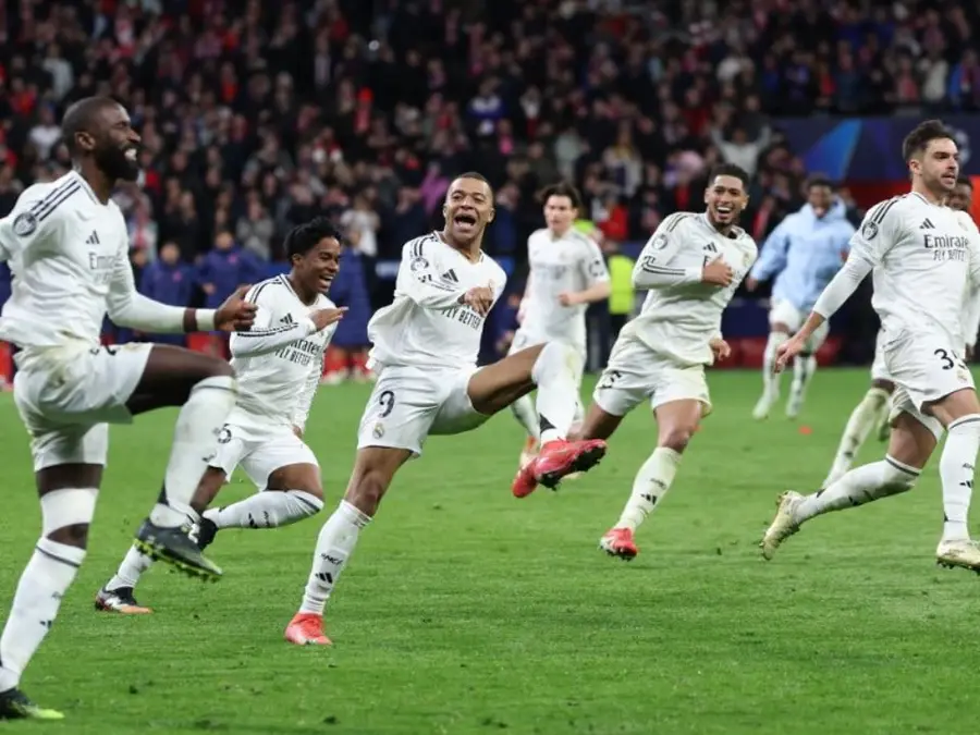 Real Madrid beat rivals Atletico on penalties to reach Champions League quarters