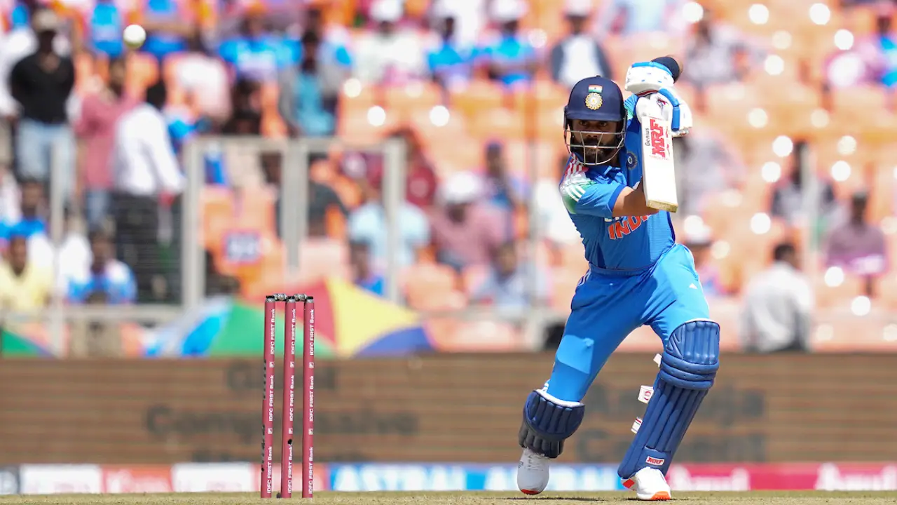 Champions Trophy: 'Tighten up,' Gavaskar to Kohli after batter gets dismissed on leg spin sixth time in last six ODIs Champions Trophy: 'Tighten up,' Gavaskar to Kohli after batter gets dismissed on leg spin sixth time in last six ODIs