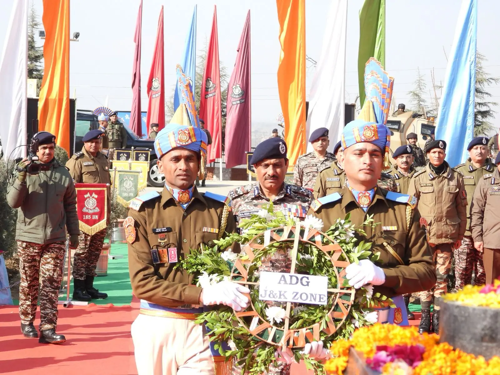 BJP leaders pay floral tributes to Pulwama terror attack martyrs, CRPF organises solemn ceremony BJP leaders pay floral tributes to Pulwama terror attack martyrs, CRPF organises solemn ceremony