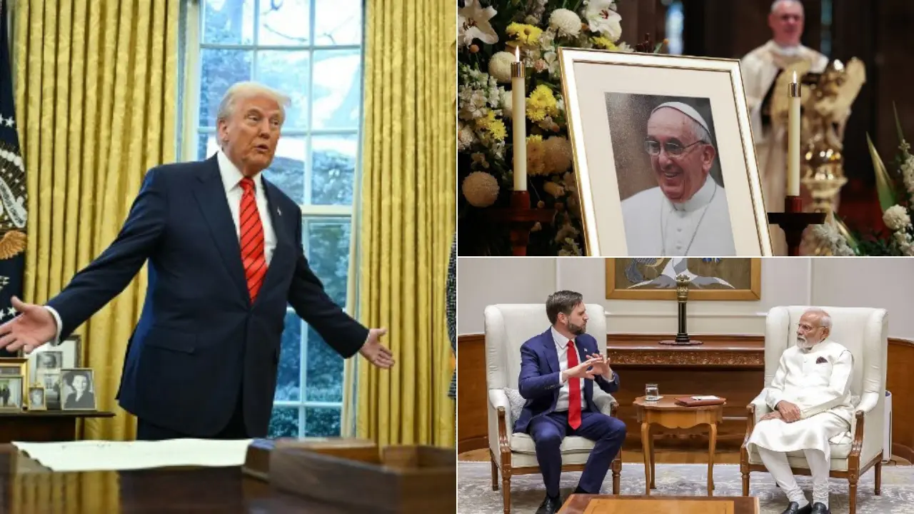 Morning news brief: World pays tribute to Pope; Harvard sues Trump administration, and more