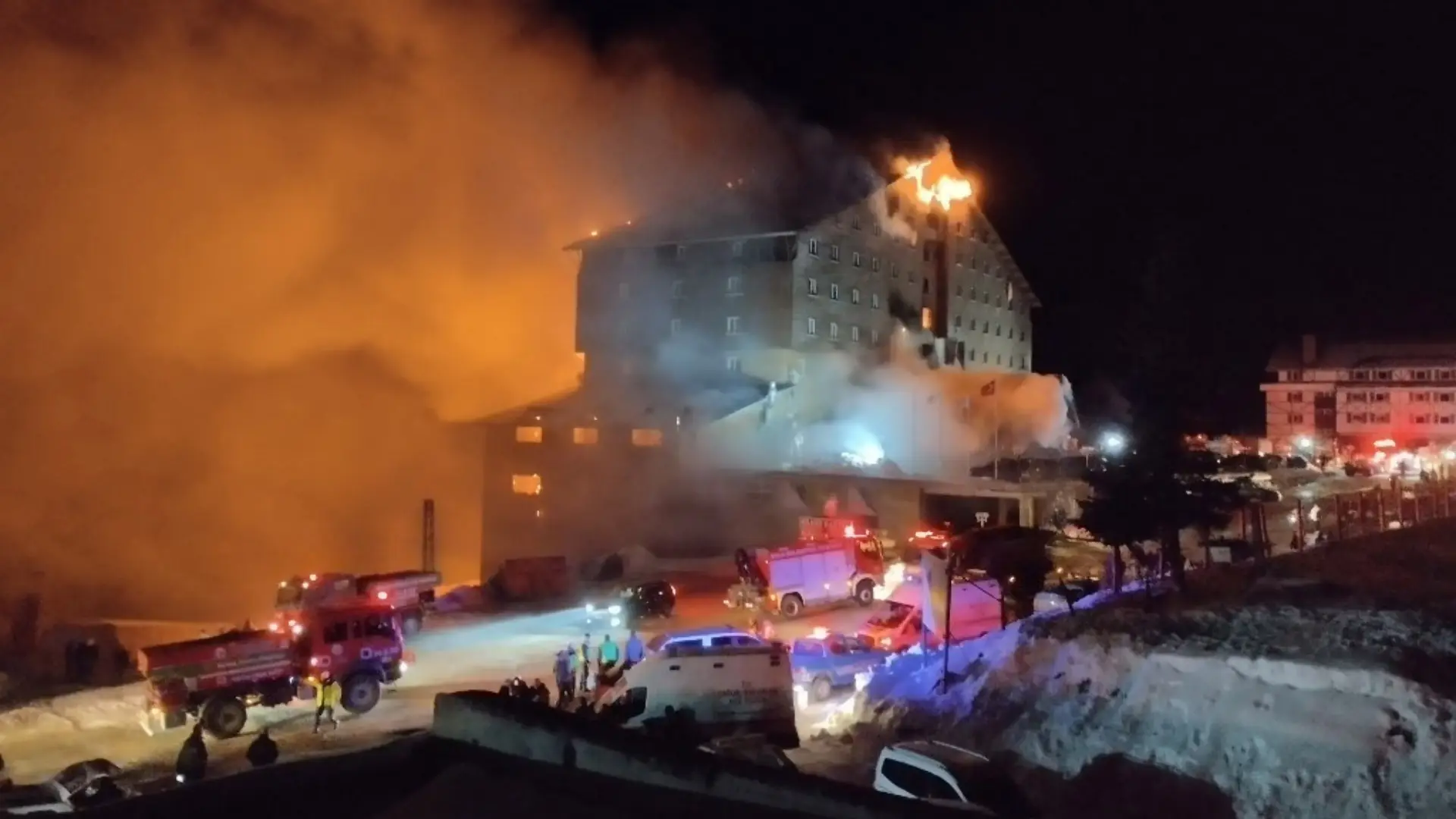 Turkey resort fire: 66 killed, 51 injured after flame engulfs 12-storey building Turkey resort fire: 66 killed, 51 injured after flame engulfs 12-storey building