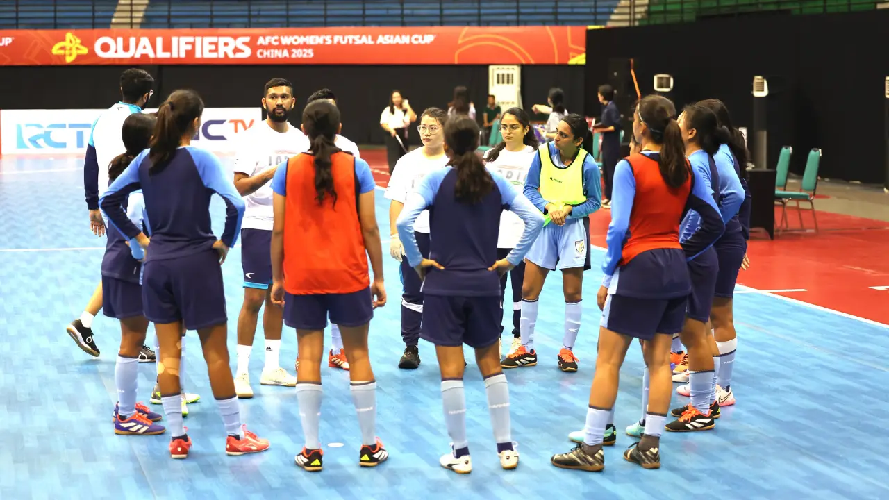 A historic kickoff: Indian women’s futsal team gears up for debut in AFC Asian Cup qualifiers A historic kickoff: Indian women’s futsal team gears up for debut in AFC Asian Cup qualifiers