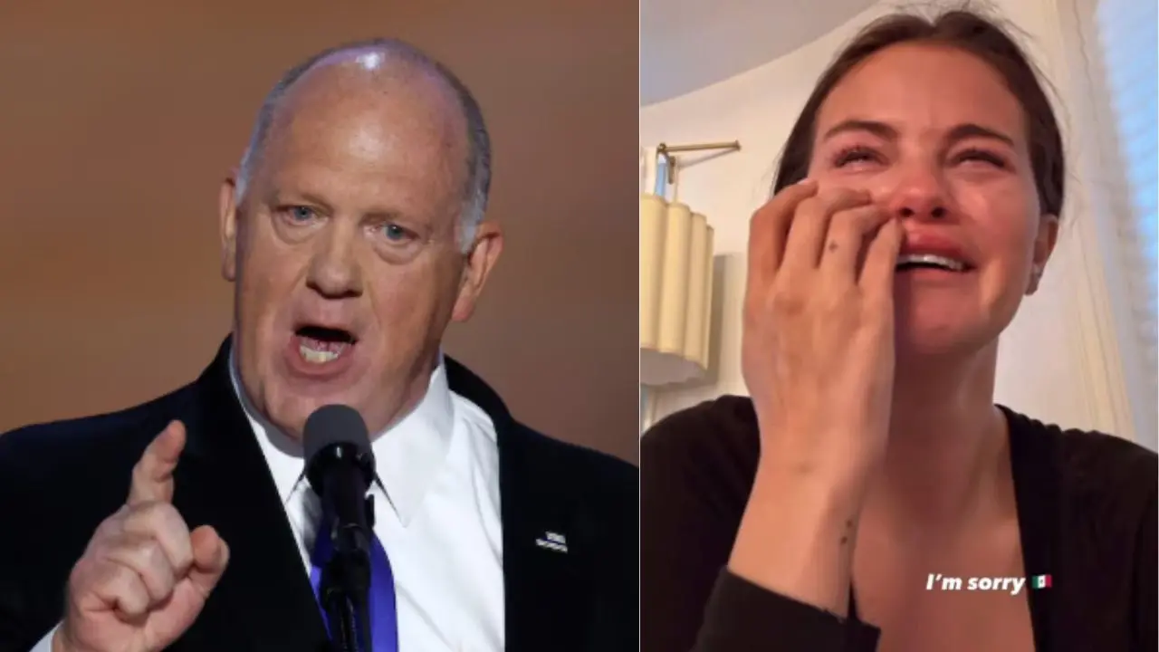 'Go to Congress', says border czar Tom Homan of Selena Gomez's crying video