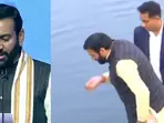 Yamuna poison controversy: Haryana CM sips water, govt to file case against Kejriwal