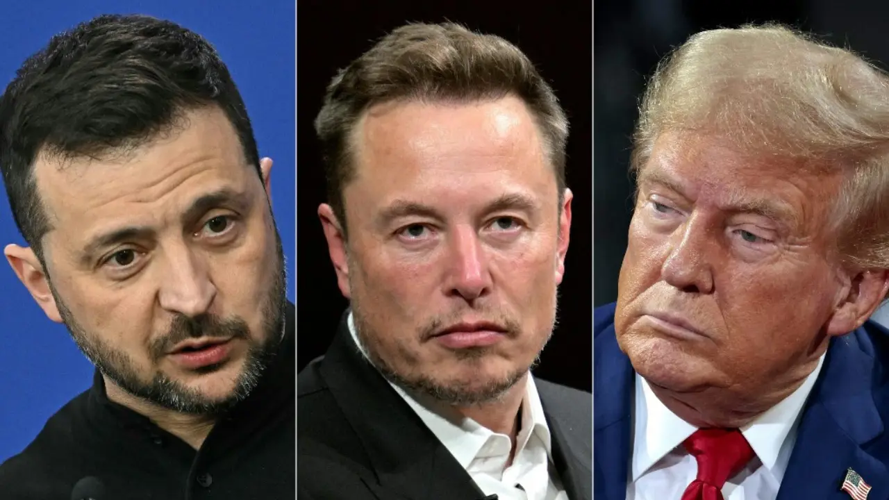 Elon Musk brands Ukraine President Zelensky 'evil' for pushing 'forever war' with Russia Elon Musk brands Ukraine President Zelensky 'evil' for pushing 'forever war' with Russia