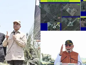 Another copycat move: Pakistan's Shehbaz Sharif copies PM Modi's Adampur visit, goes to Sialkot air base