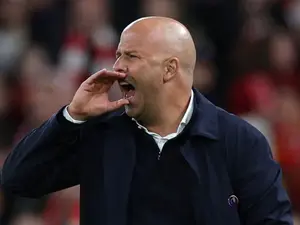 Liverpool boss Arne Slot urges fans to raise the roof ahead of 'three finals'