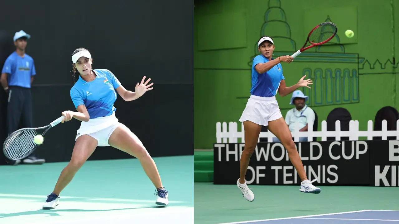 Billie Jean King Cup: Vaidehi and Shrivalli shine as India downs Chinese Taipei Billie Jean King Cup: Vaidehi and Shrivalli shine as India downs Chinese Taipei
