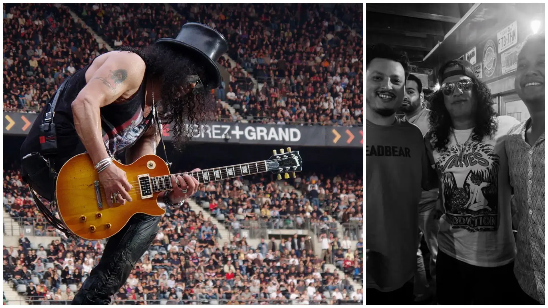 Guns N’ Roses in Mumbai: Fan meets legendary guitarist Slash at Leopold Cafe ahead of India concert Guns N’ Roses in Mumbai: Fan meets legendary guitarist Slash at Leopold Cafe ahead of India concert