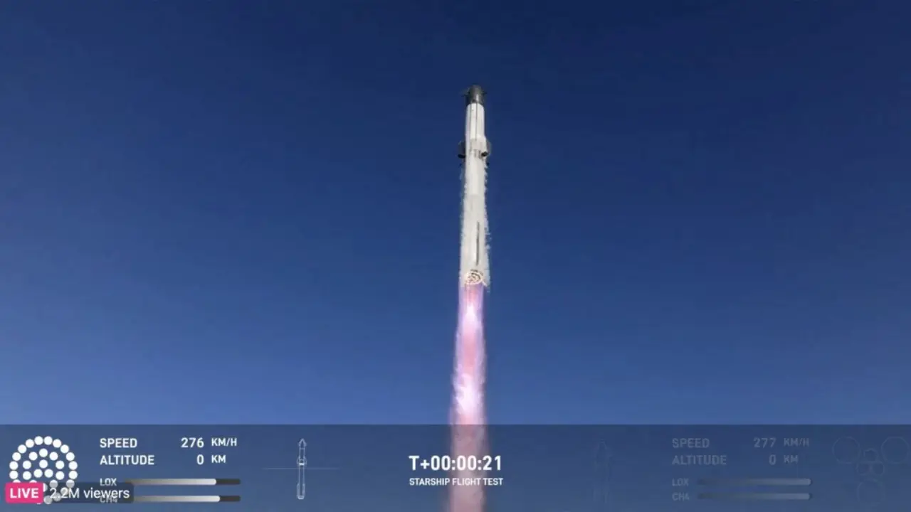SpaceX's Starship explodes mid-flight, upper stage lost, says company SpaceX's Starship explodes mid-flight, upper stage lost, says company